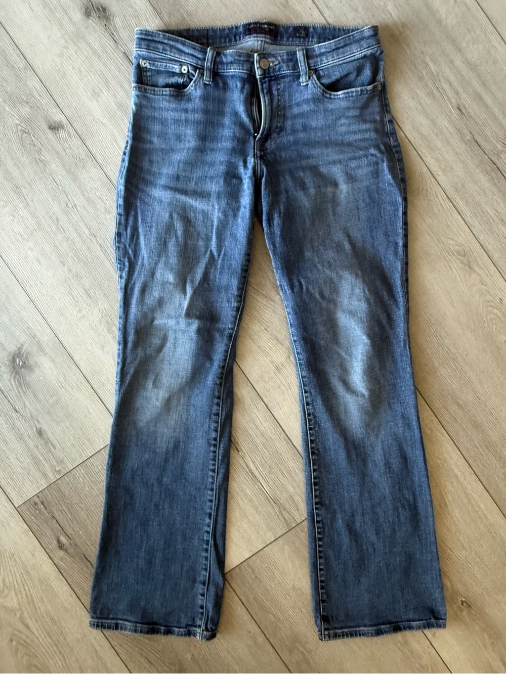 Lucky Brand Low Rise Flare Jeans